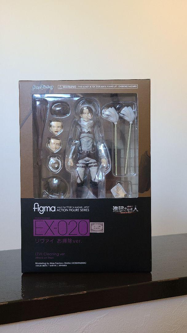 

[Б/У] figma EX-020 Леви Уборочная версия. Атака Титанов Леви