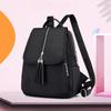 Travel Backpack Ladies Korean Version of Leisure Travel Wear-resistant Fashion Outdoor Nylon Oxford Cloth Anti-theft Zipper Pocket Backpack