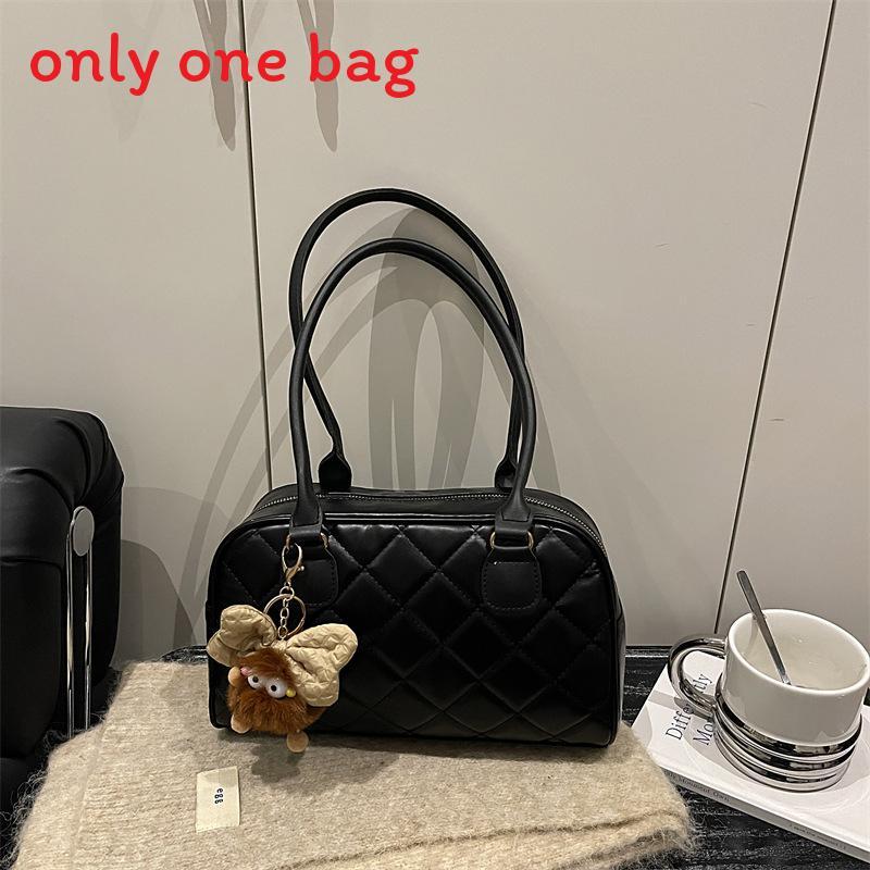 

Minimalist Pu Crossbody Bag For Women With Zipper Closure And Inner Phone Pocket чёрный