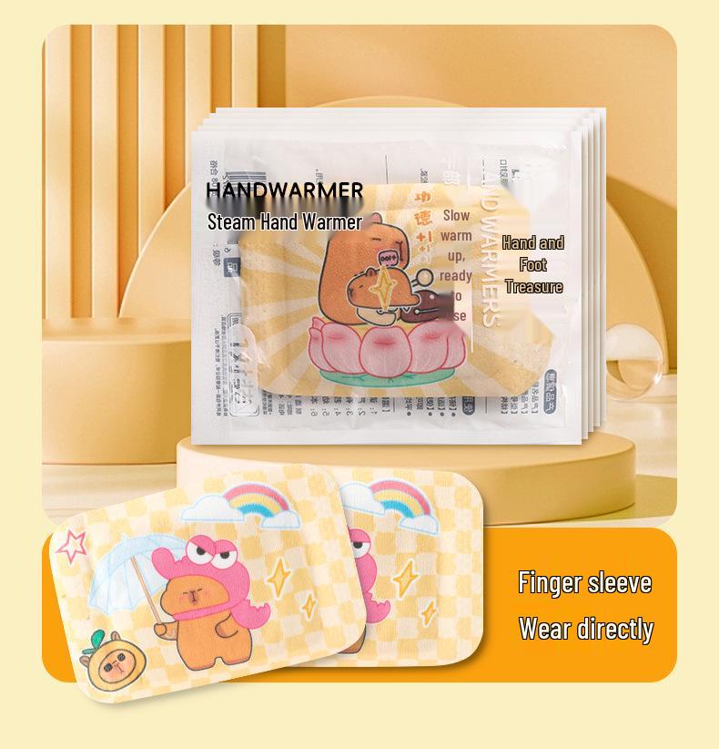 

5-Piece Wearable Hand & Foot Warmers - Ideal for Students and Winter Use