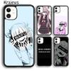 Krajews Sad Japanese Soft Phone Case Cover For iPhone 17 Air 16 15 14 Plus 11 12 13 Pro Max Coque Shell Fundas