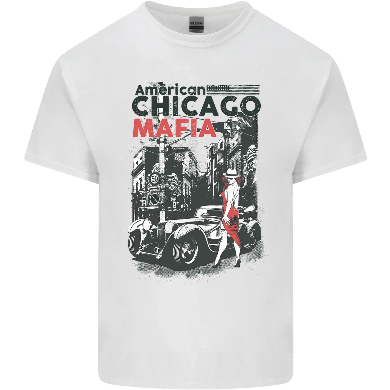 American Chicago Mafia Kids T-Shirt Childrens S