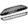 Front Bumper Centre Grille For Ford Fiesta Zetec-S JA8 MK7 7.5 2013-2017 Front Racing Sporty Grille Upper Lower Grill Cover