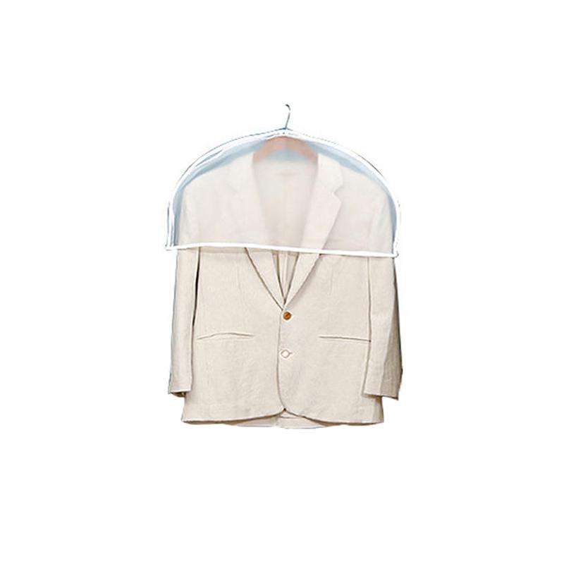 1/2/3 шт. Чехлы для одежды Прозрачные Дышащие Чехлы от пыли для костюмов Наплечники Для одежды Пальто Куртки Хранение в шкафу 1Pc