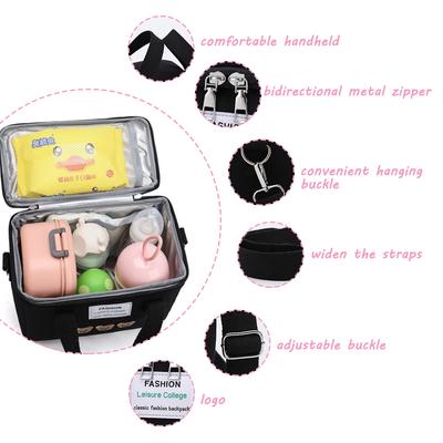 Handliche Mutter- und Babytasche, dicke tragbare Muttertasche, zum Tragen von Lebensmitteln, mit großem Fassungsvermögen.zwq