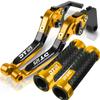 For YAMAHA DT125 DT 125 Motorcycle DT125 Lever Adjustable Brake Clutch Levers Handlebar Handle Grips 1987-2006 2005 2006