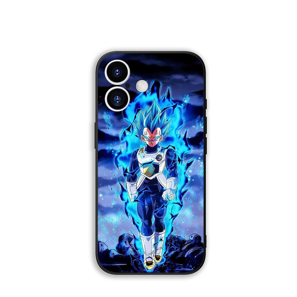 Phone Cover Cartoon Dragon Gokus Ball Vegeta for Apple iPhone 16 15 14 Plus 13 12 Mini 17 Pro Max + ProMax 16E Air 15+ Case