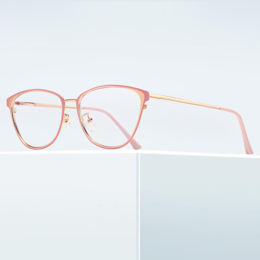 Trendy Cat Eye Glasses with Anti-blue Light & Myopia Options for Women