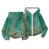 Kinder Mode Bedrucktes Langarm Kapuzensweatshirt Mädchen Hoodie Jacke
