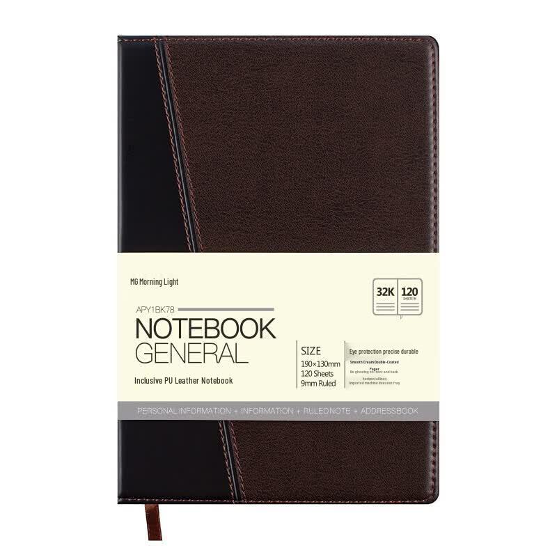 M&G 32K/120-Page Business Notebook (5-Pack)