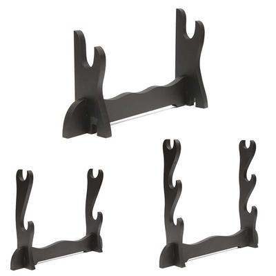 1/2/3 Camadas Samurai Espada Katana Suporte de madeira Display Stand Bracket Rack