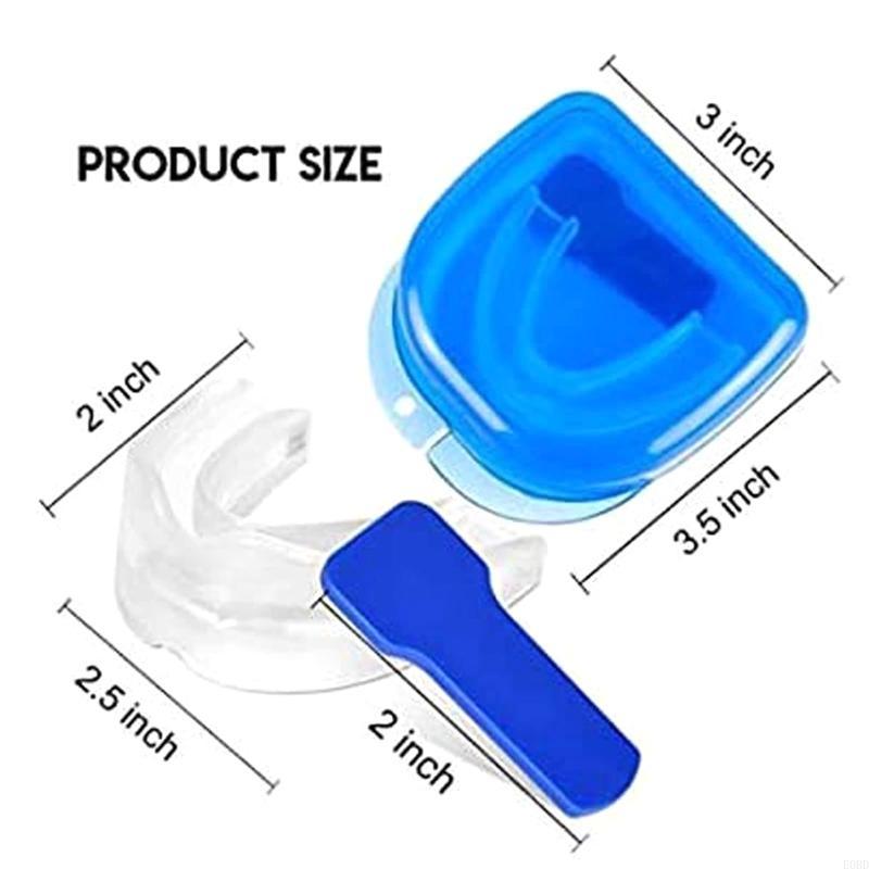 E0BD Anti-Snoring Braces Anti Molar Braces Protect Teeth Protective Cover Mouth Guard Adjustable for Men Women