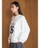 Snidel Number Logo Sweatshirt SWCT251148 Women's White
