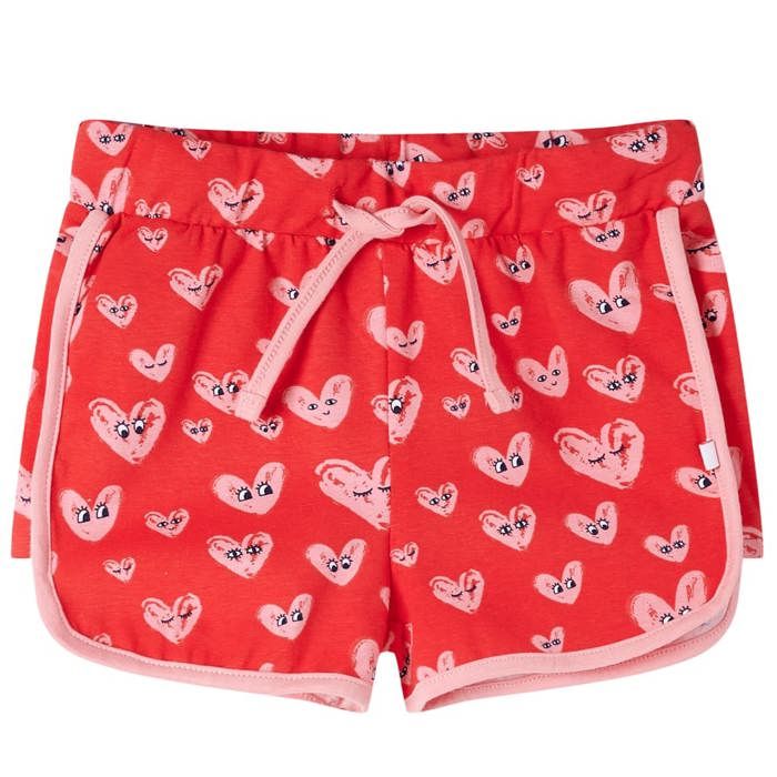 Short pour enfants avec cordon de serrage rouge 92/104/116/128/140