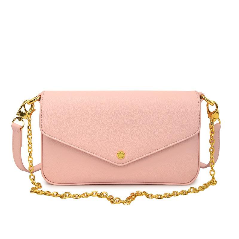 Premium Texture Envelope Small Bag Women's New Popular Niche Simple Messenger Bag Fashionable Small Square Bag