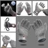 New Grade 5 Cut Resistant Gloves Kitchen HPPE Scratch Resistant Glass Cutting Safety Protection for Gardeners