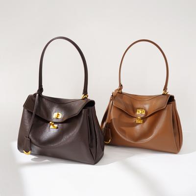 Bolso Nuevo de Gran Capacidad para Mujer Nuevo Nicho de Alta Gama Versátil de Mano Bolso para Mujer Bolso de Hombro