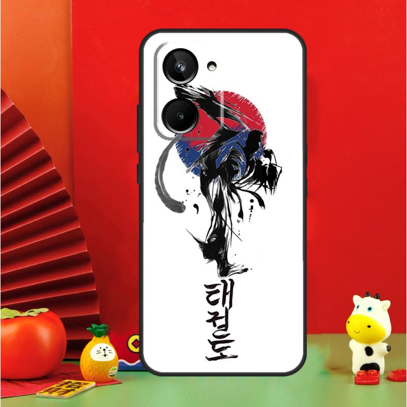Kungfu Taekwondo For Realme 10 11 12 13 14 Pro Plus 15 GT7 Pro GT6 C65 C67 C63 C61 C55 C51 C53 C35 C75 Case
