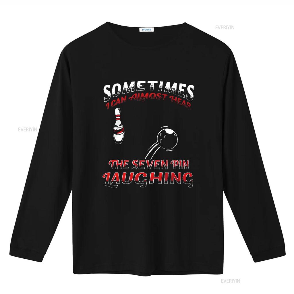 Mens Sometimes I Can Hear the 7 Pin Laughing  T Shirt Black X Large Vintage Washed Unisex Stylish Streetwear Breathable