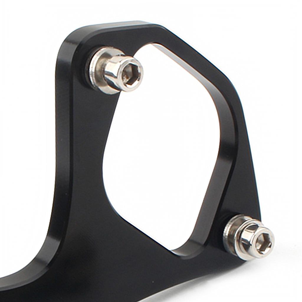 Ignition Key Relocation Bracket Black A For Tr Bonneville Scrambler T100 01-15