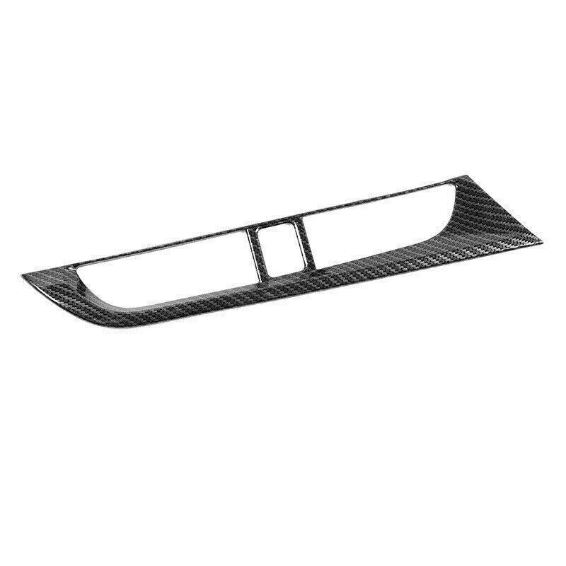 For Nissan Kicks 2018-2024 Carbon Fiber Center Console AC Air Outlet Vent Trim
