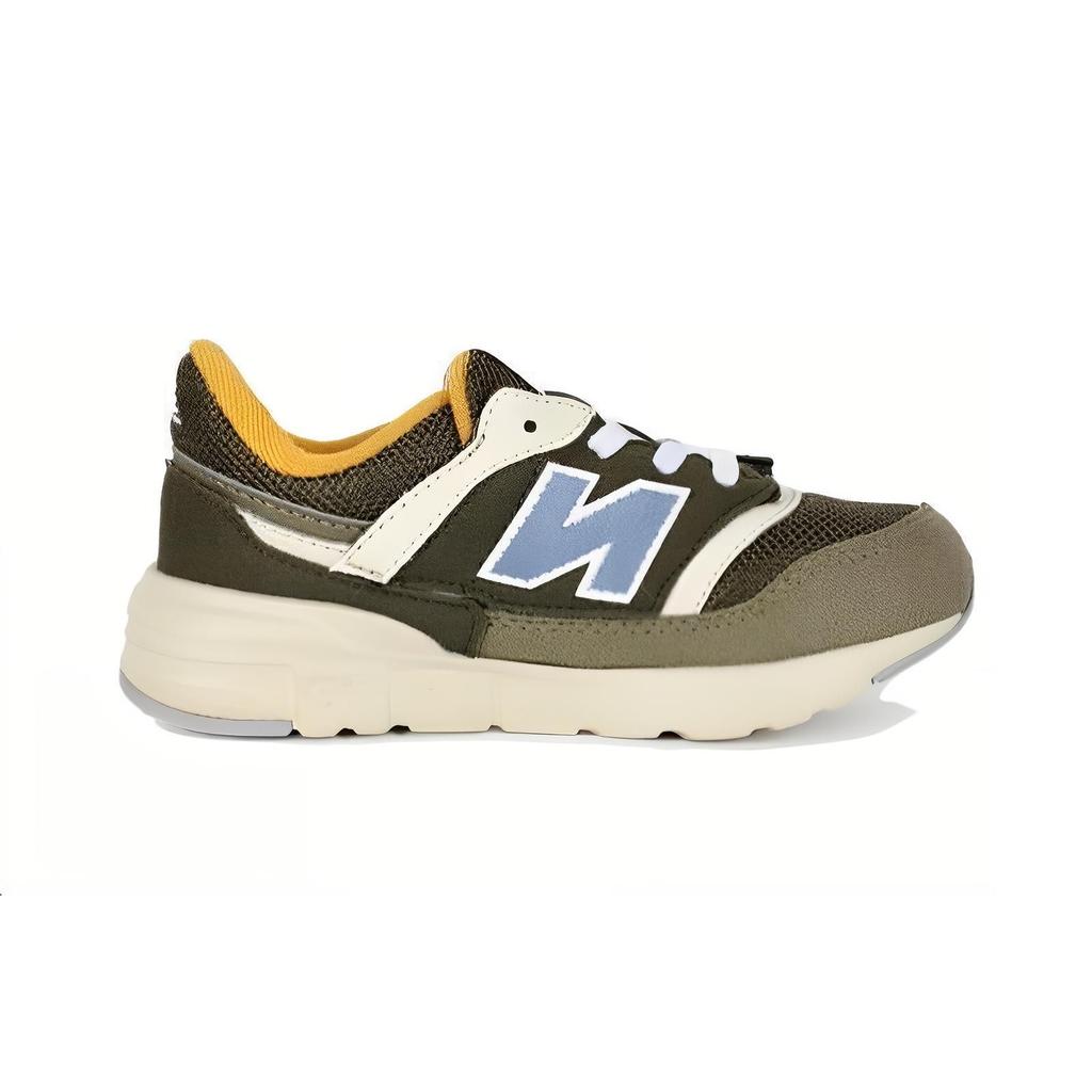 New Balance NB 997 Comfortable Anti-Kick Shock Absorption Low-Top Kids Running Shoes Kids running shoes Green PZ997RBB