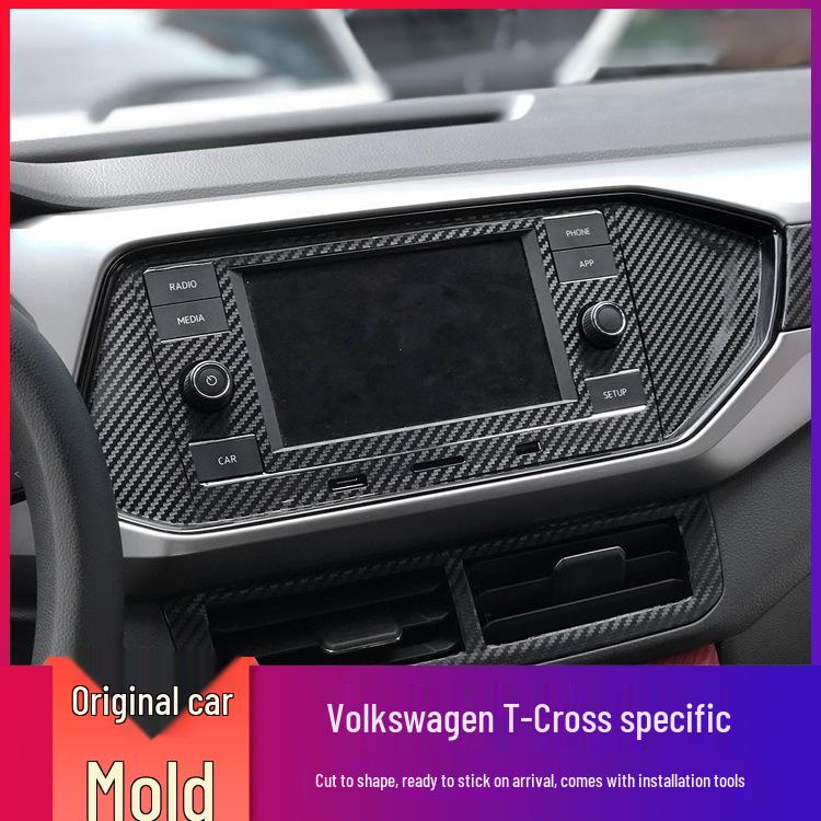 Volkswagen T-Cross Center Console Anti-Kick, Anti-Scratch Protective Film