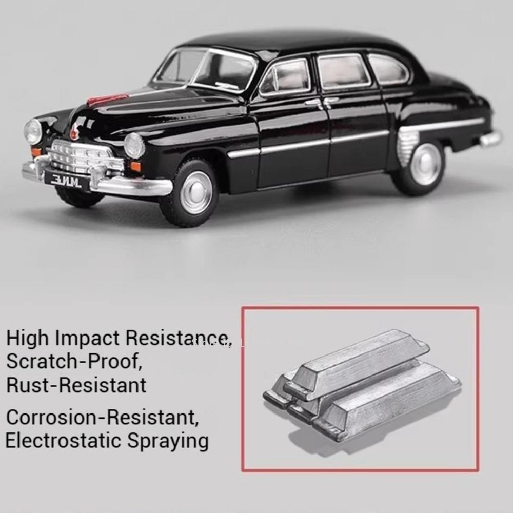 1:64 Series ZIS-110 LADA 2105 2101 Mini Car Model Toy Alloy Diecast Rubber Tire Simulation Cars Models Home Decoration Toys
