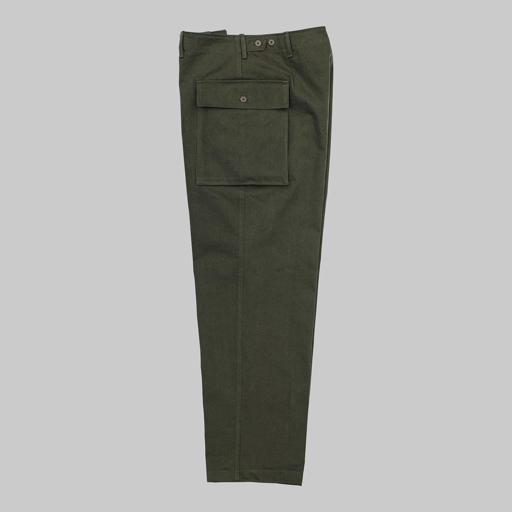 Ttella Olive Vintage Cotton M43 Pants