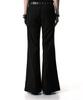 Bonbaihan Stud Stripe Bootcut Trousers Black
