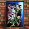 Classic Japanese Anime Canvas Painting Hunter X Hunter Posters and Prints Abstract Wall Art Pictures for Kids Living Room Decor