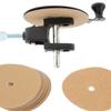 Billiard Cue Top Sander Set Repairing Tools with 14x Sand Paper Portable Supply Tip Shaper