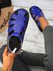 2026 Summer Plus Size Women's Buckle Thick Sole Comfortable Hollow Casual Sandals