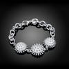 925 Sterling Silver Fireworks Bracelet Wedding Jewelry