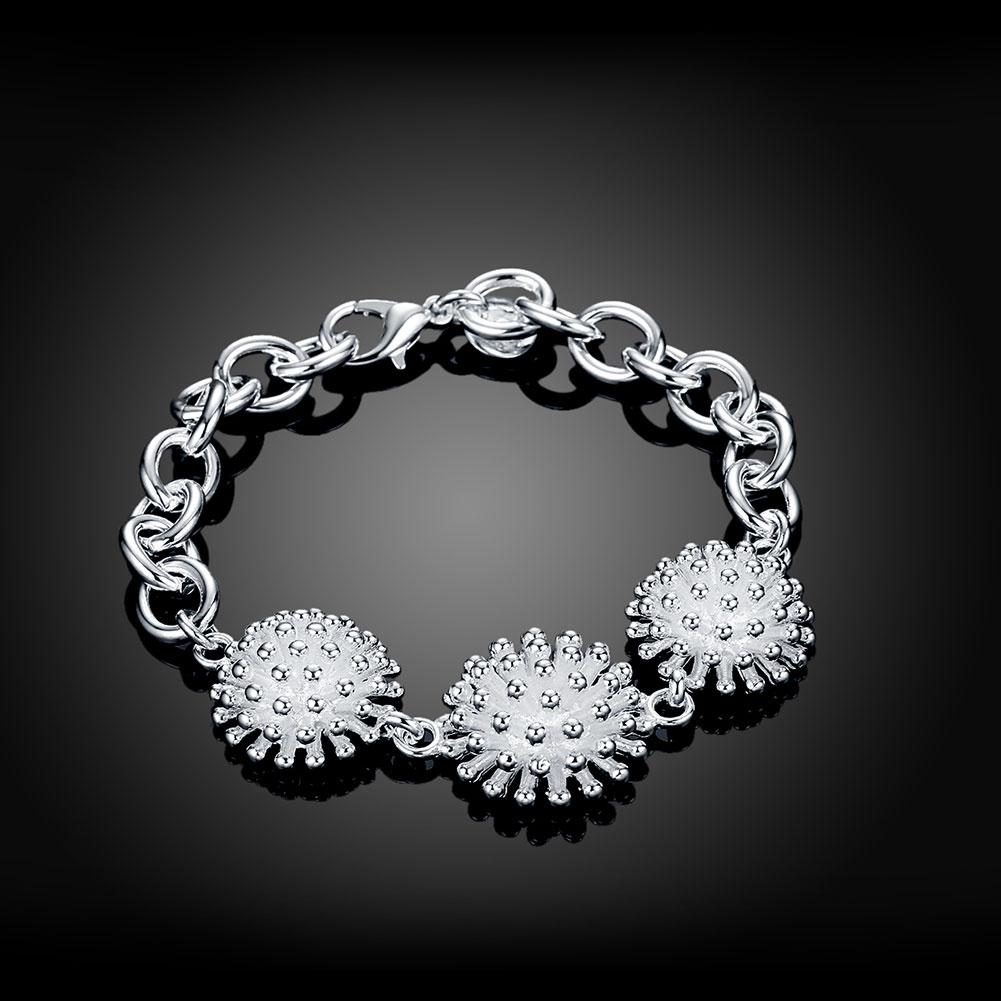 925 Sterling Silver Fireworks Bracelet Wedding Jewelry