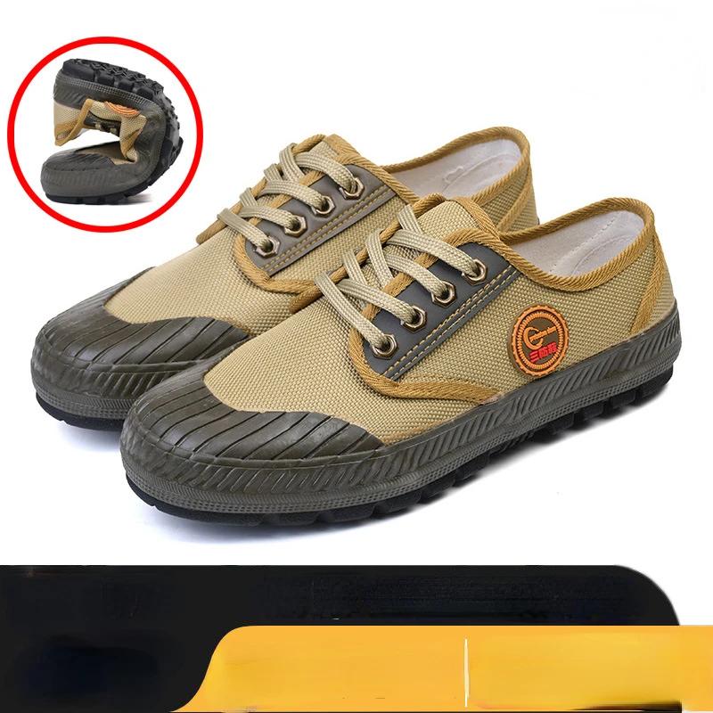 Men's Work Shoes Hiking Tactics Hunt Shoes Trekking Shoes Man Breathable Comfortable Mountain Climbing Shoe Vulcanized  Tenis