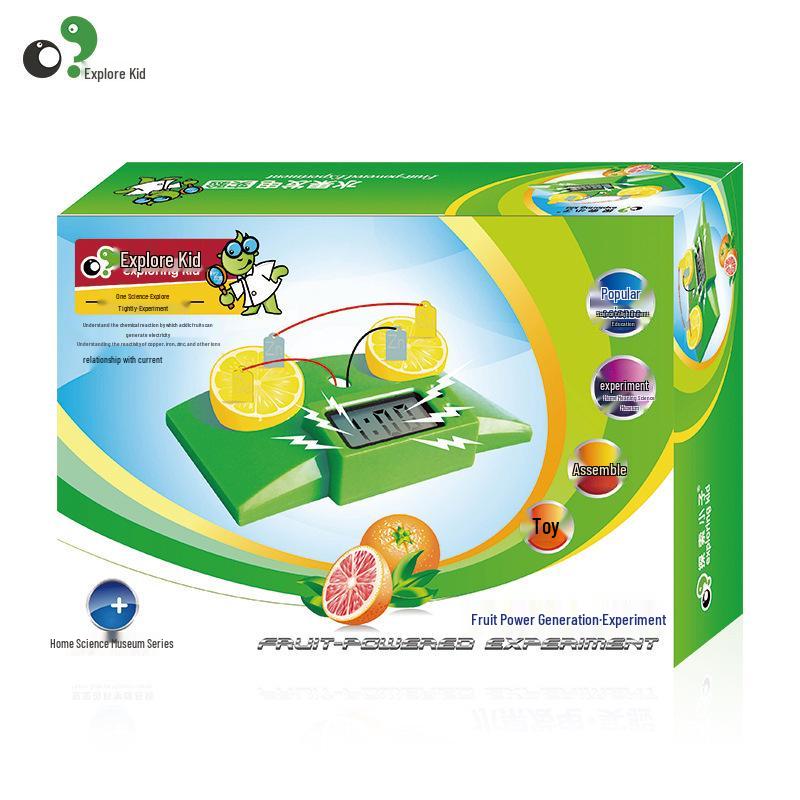 Kid's Science Magic Cube: Educational DIY Experiment Set