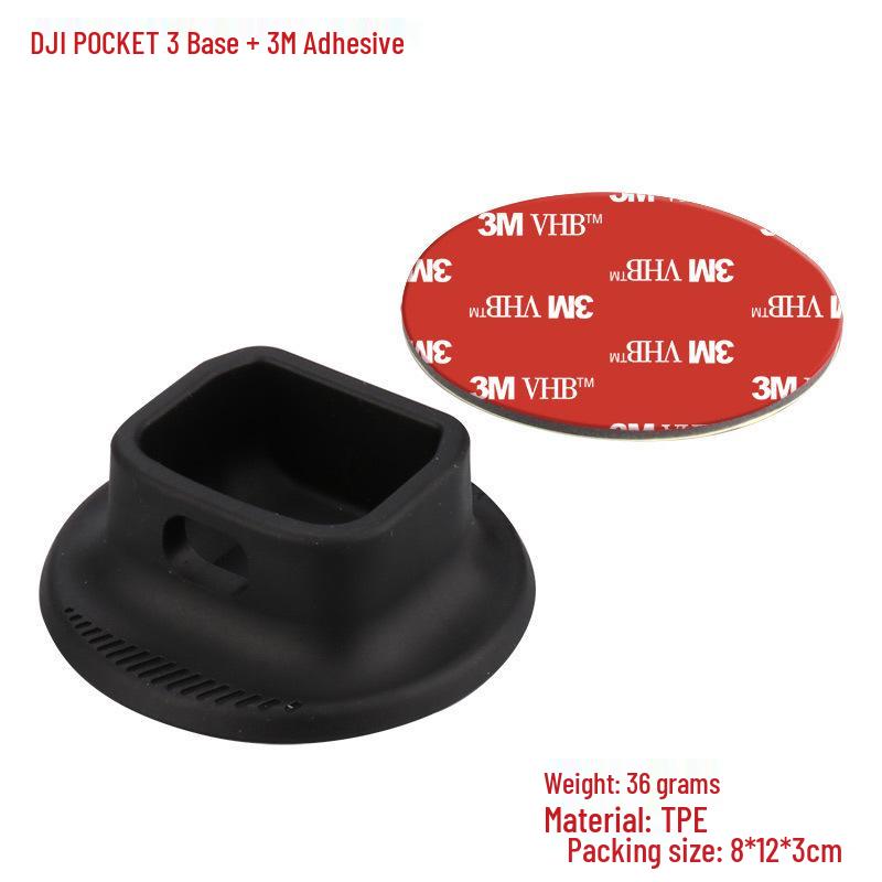 Anti-Slip Silicone Base for DJI Osmo Pocket 3 Camera Accessories
