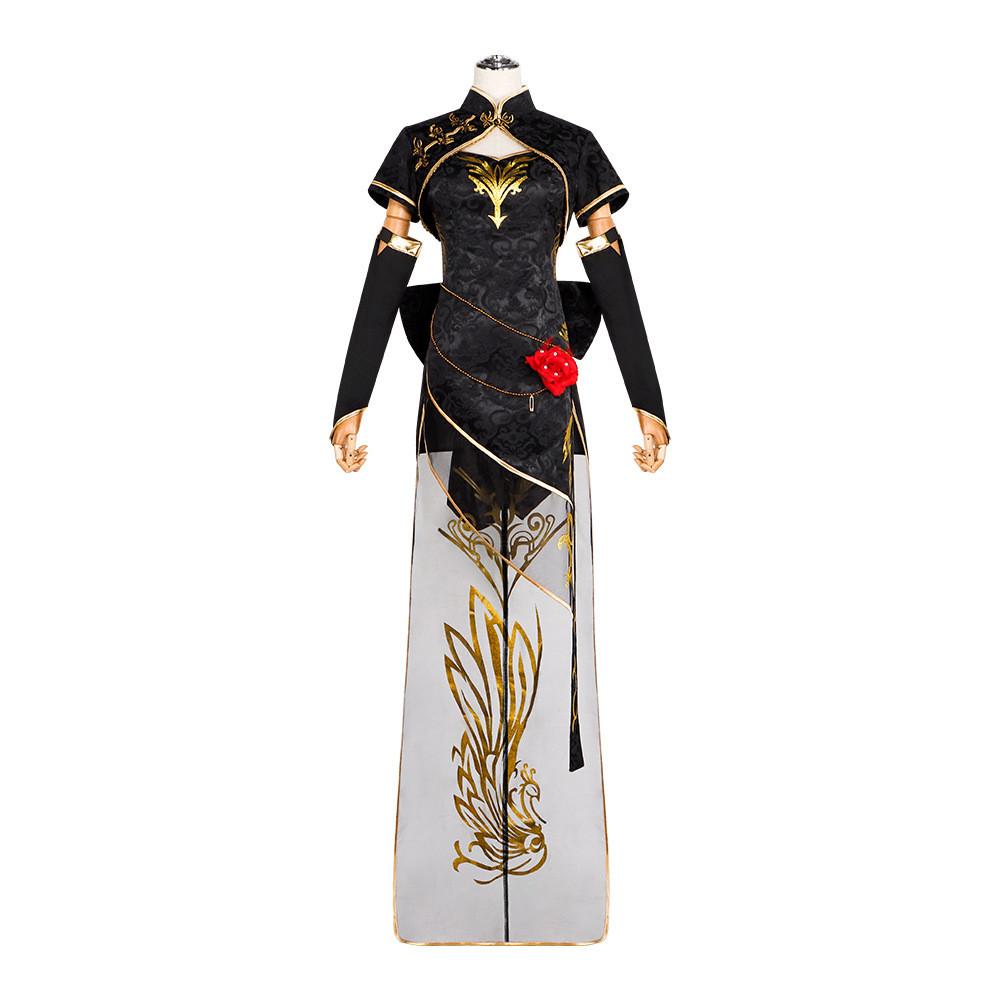 Luo Tianyi Cosplay Costume Set With Mesh Fabric For Halloween And Stage Performances