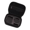 Sports Camera Storage Bag Large Capacity Perfect Fit Mesh Bag Design PU Leather Two Way Zipper with Lanyard Camera