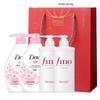 Fennong Shampoo & Dove Cherry Blossom Shower Gel Set