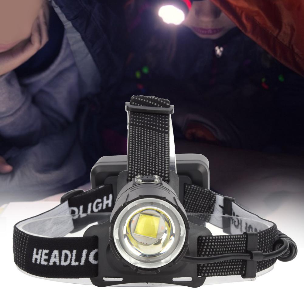 P70 4000LM High Brightness USB Charging Zoomable Large Power Strong Light Headlamp