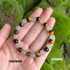 Festive Gifts Green Aventurine Tiger Eye Beaded Bracelet Fresh Fashion Jewelry For Women Daily Wear Simple Versatile Accessory