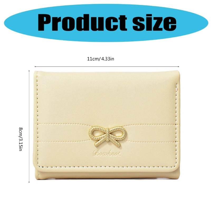 Women Small Compact Wallets Pu Leather Clutch Purses Card Holder Ladies Purse Money Bag,Clutch Purse Trifold Purses