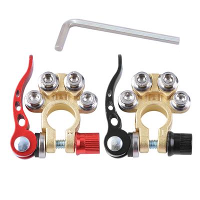 1 זוגות ניתוק מהיר ללא כלים סוללה כבל ראשי עמוד מסוף כיבוי מחברי 12v 6v 24v סירה רכב מירוץ טרקטור UTV