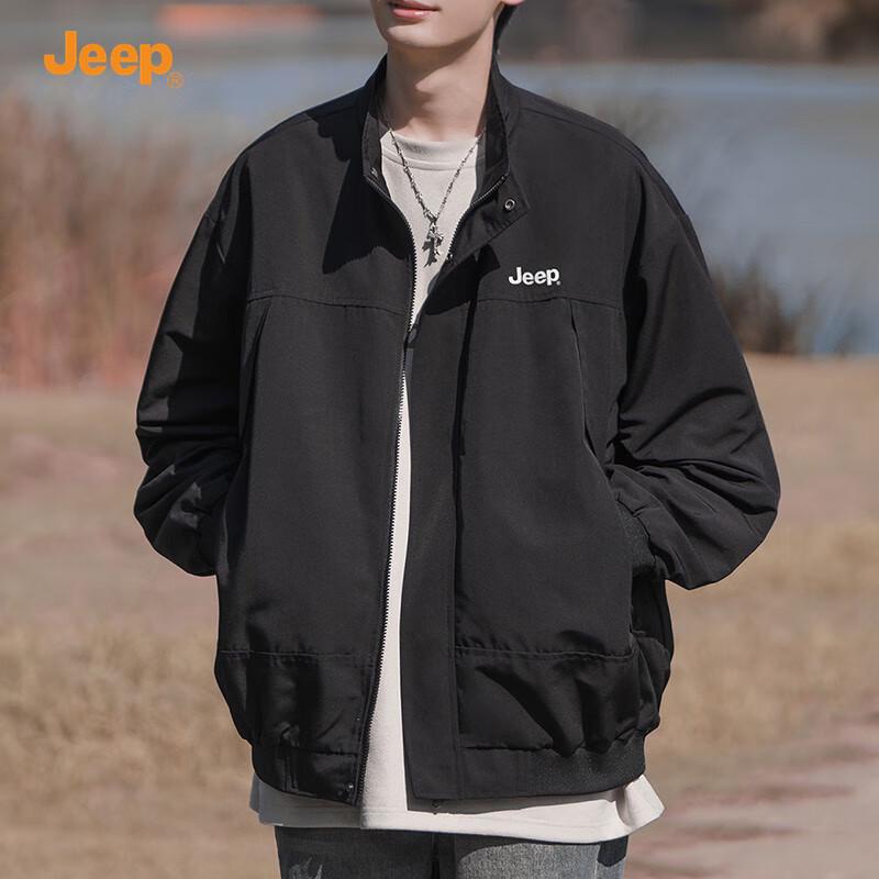 Jeep Men's American Retro Casual Workwear Jacket