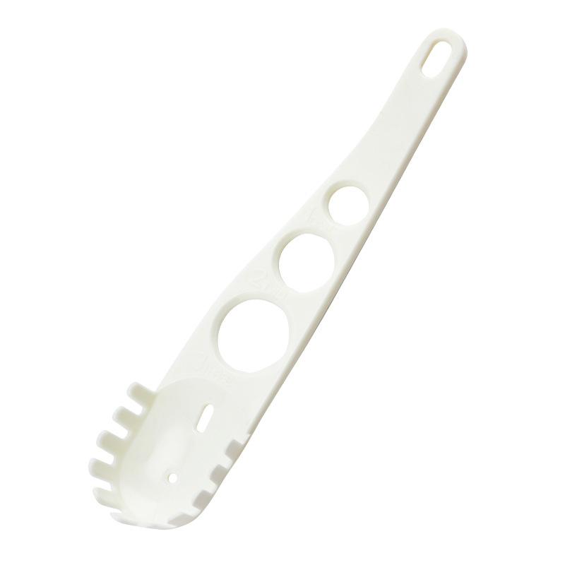 Practical Pasta Noodle Spoon Pasta Scoop Colander Noodle and Egg Spaghetti Ladle Slot Spoon Nylon Colander Kitchen Gadget