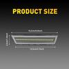 2PCS Clear Lens LED Front Bumper Side Marker Light For Dodge Challenger 2008-14