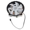 CPU Cooler 4 Copper Heat Pipes 3Pin Colorful Quiet Cooling Fan Replacement for LGA 775 1150 1155 1156 1151 1366 AM2 3 4