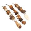 Bird Bite Toy Set Nutty Vine Ball Cuttlebone Hanging Parrot Chewing String with Stainless Steel Hooks for Birds